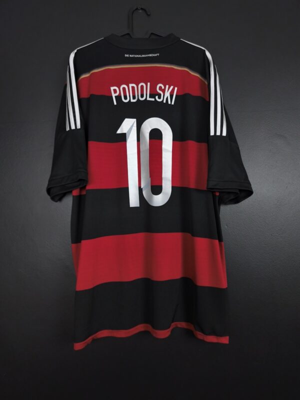 Koszulka piłkarska reprezentacji Niemcy 2014/15 Away Adidas Podolski #10 [XXL]