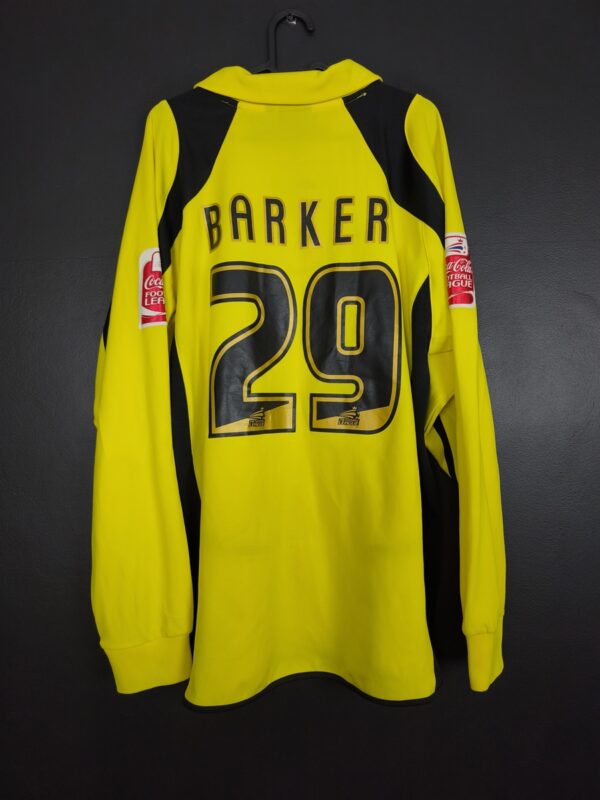 Koszulka piłkarska Rotherdam United 2008/09 Away Carlotti Richie Barker #29 [XL] Match Issue