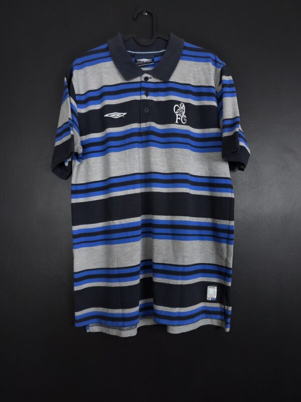 Koszulka sportowa Chelsea 2001/03 Home Umbro [L] Polo