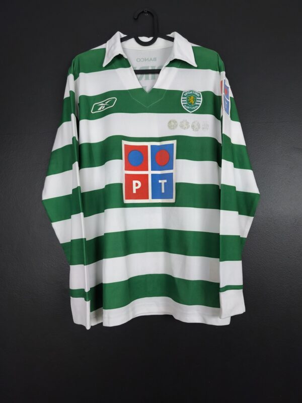 Koszulka piłkarska Sporting 2005/06 Home Reebok [M] Long