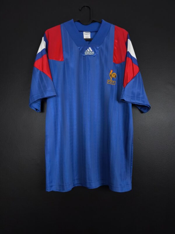 Koszulka piłkarska reprezentacji Francja 1992/94 Home Adidas [L]