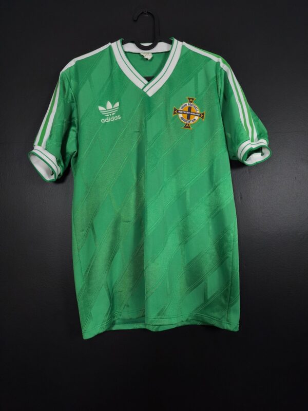 Koszulka piłkarska reprezentacji Irlandia Północna 1986/88 Home Adidas [L]