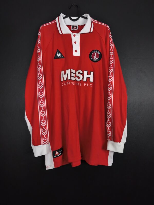 Koszulka piłkarska Charlton Athletic 1998/00 Home Le Coq Sportif [XL] Long