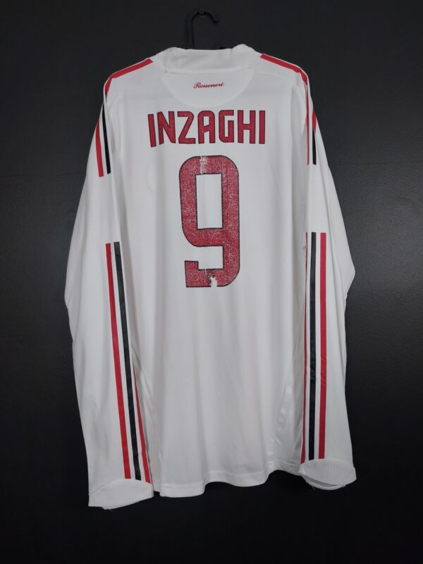 Koszulka piłkarska AC Milan 2008/09 Away Adidas Filippo Inzaghi #9 [XL] Player Issue