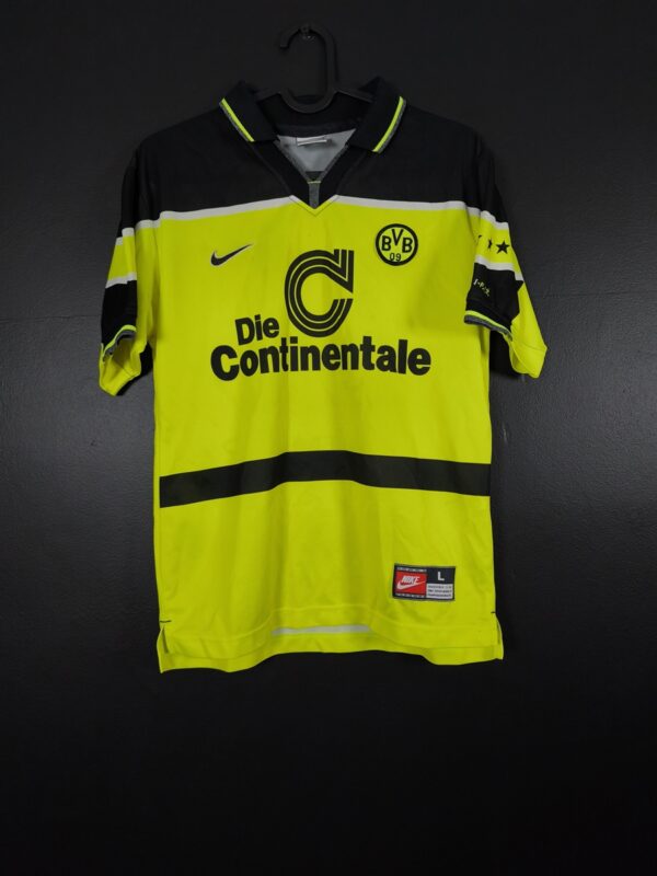 Koszulka piłkarska Borussia Dortmund 1997/98 Home Nike [YL] Junior 152-164