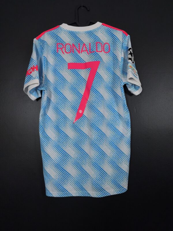 Koszulka piłkarska Manchester United 2021/22 Away Adidas Cristiano Ronaldo #7 [S] UCL