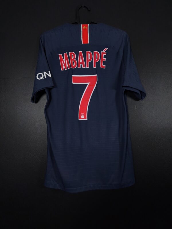 Koszulka piłkarska Paris Saint-Germain 2018/19 Home Nike Mbappe #7 [S] Vapor
