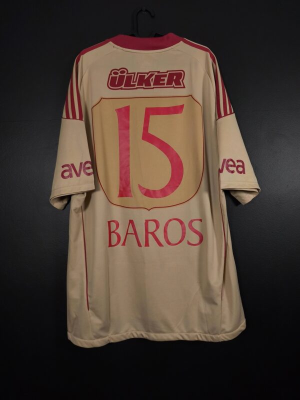 Koszulka piłkarska Galatasaray 2010/11 Away Adidas Milan Baros #15 [XXL]