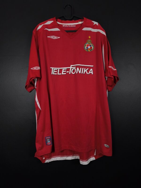 Koszulka piłkarska Wisła Kraków 2009/10 Home Umbro [XL]