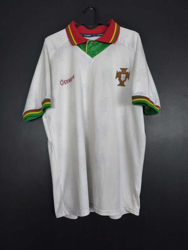 Koszulka piłkarska reprezentacji Portugalia 1995/96 Away Olympic [L]