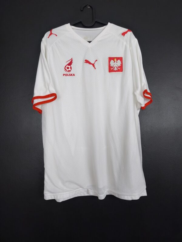 Koszulka piłkarska reprezentacji Polska 2008/10 Home Puma [L]