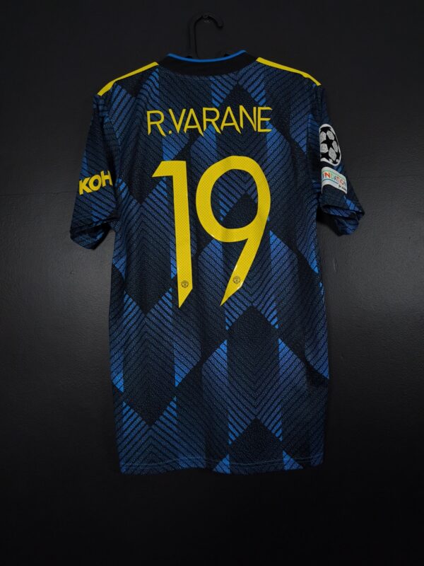 Koszulka piłkarska Manchester United 2021/22 Third Adidas Raphael Varane #19 [S] UCL