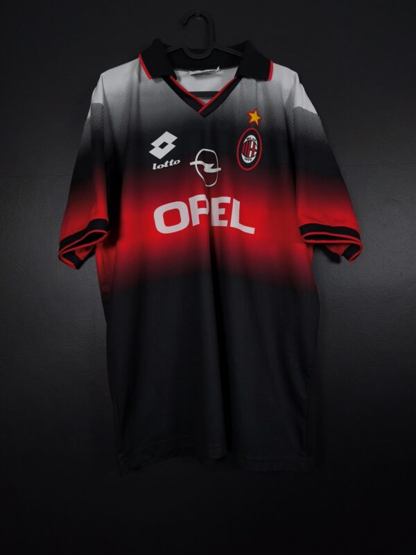 Koszulka piłkarska AC Milan 1996/97 Pre Match Lotto [XL]