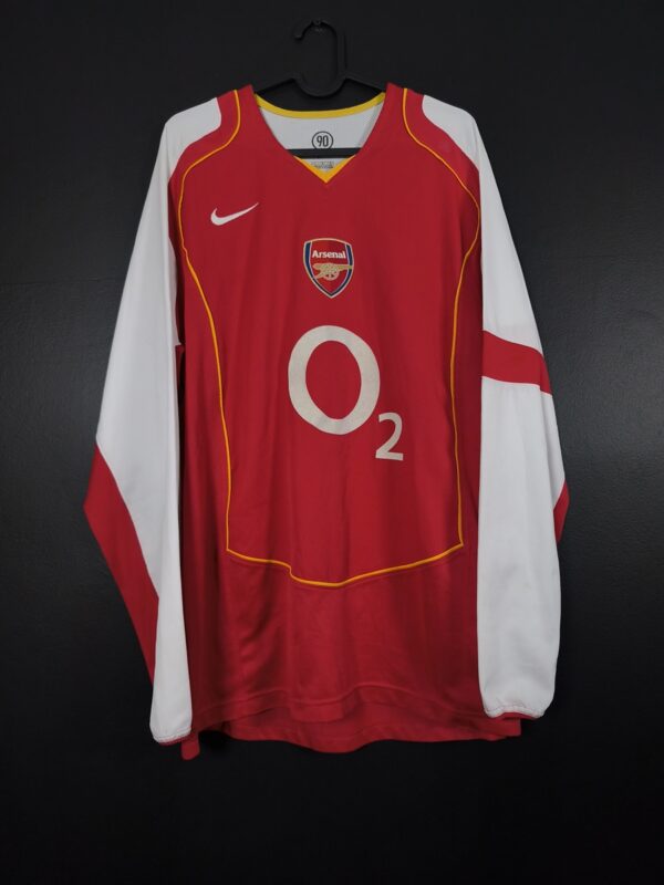 Koszulka piłkarska Arsenal 2004/05 Home Nike [L] Long