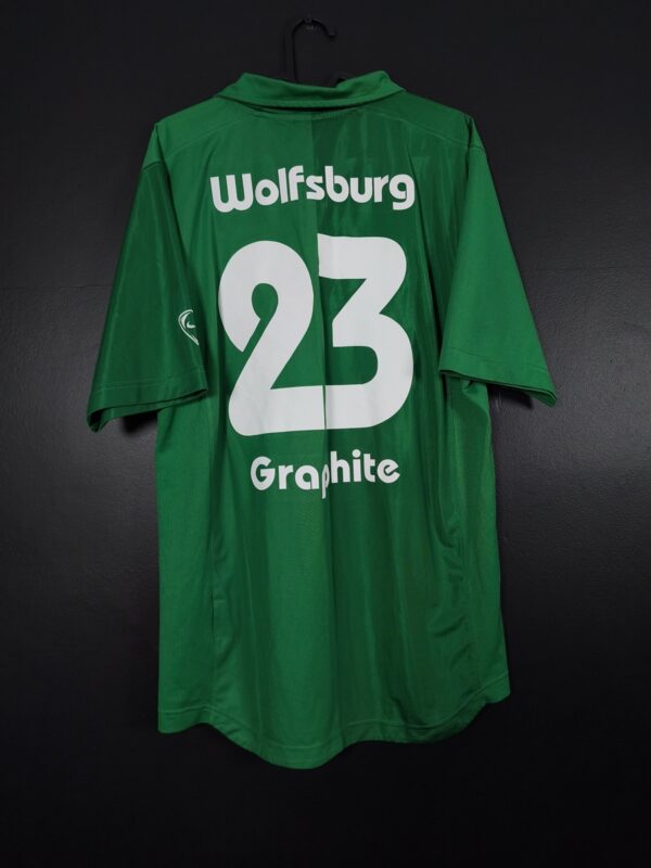 Koszulka piłkarska Vfl Wolfsburg 2007/08 Third Nike Graphite #23 [M]
