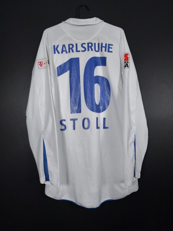 Koszulka piłkarska Karlsruher SC 2006/07 Home Jako Martin Stoll #16 [XL] Match Issue