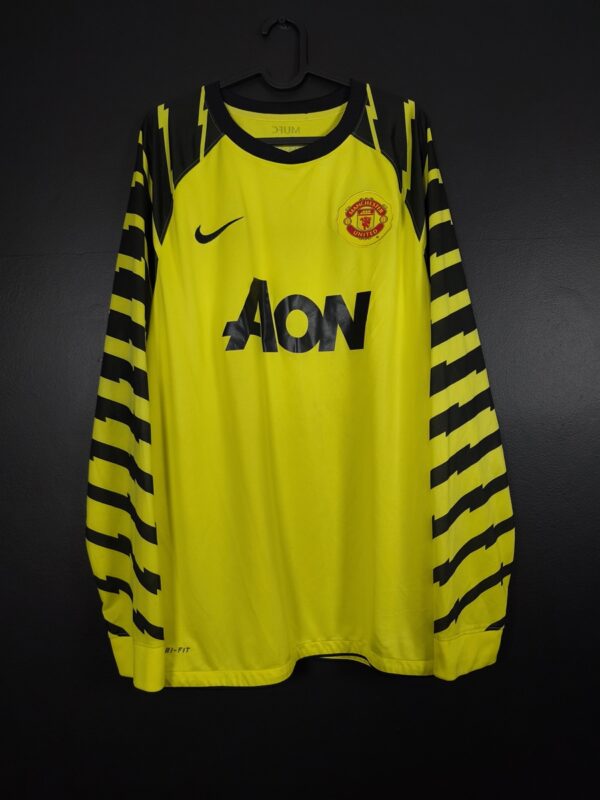 Koszulka piłkarska Manchester United 2010/11 GK Nike [XL] Long