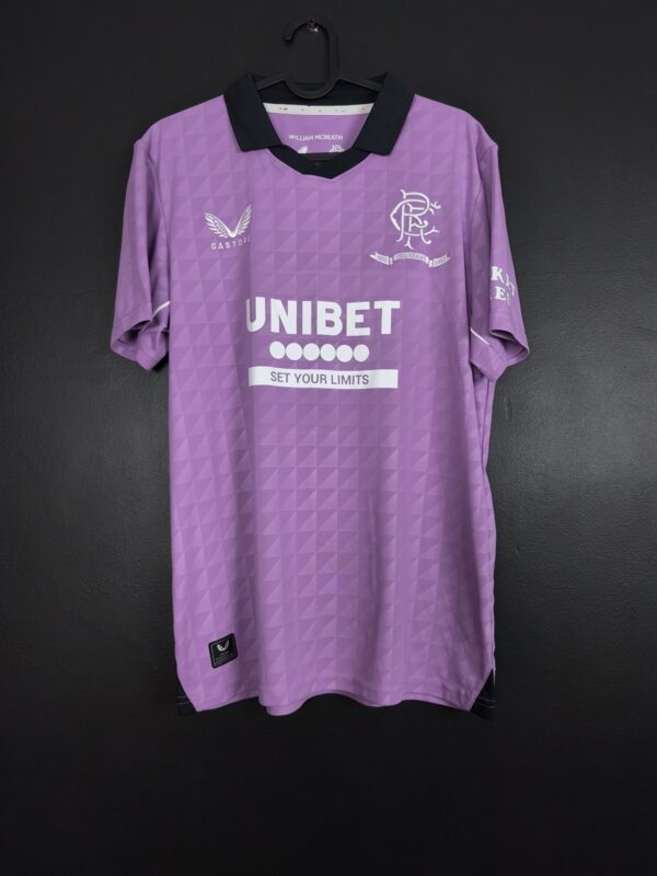 Koszulka piłkarska Glasgow Rangers 2021/22 Third Castore [M] Purple