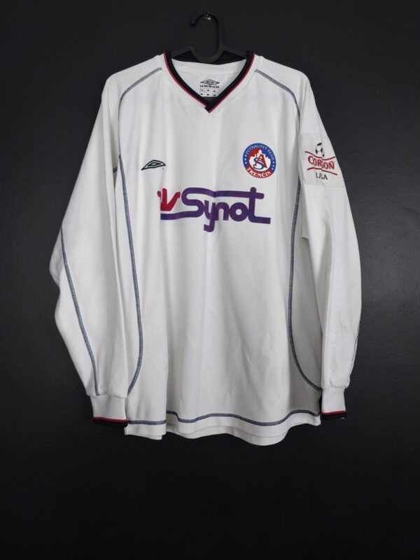 Koszulka piłkarska AS Trencin 2003/04 Away Umbro Peter Styvar #14 [M] Match Issue Long
