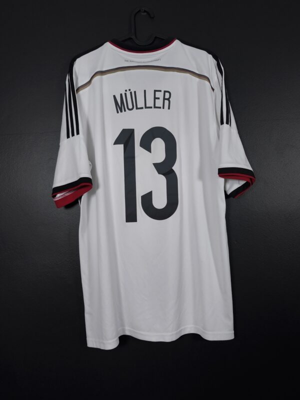 Koszulka piłkarska reprezentacji Niemcy 2014/15 Home Adidas Thomas Muller #13 [XL]