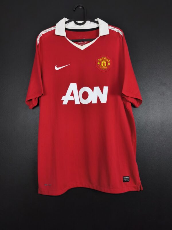 Koszulka piłkarska Manchester United 2010/11 Home Nike [L]