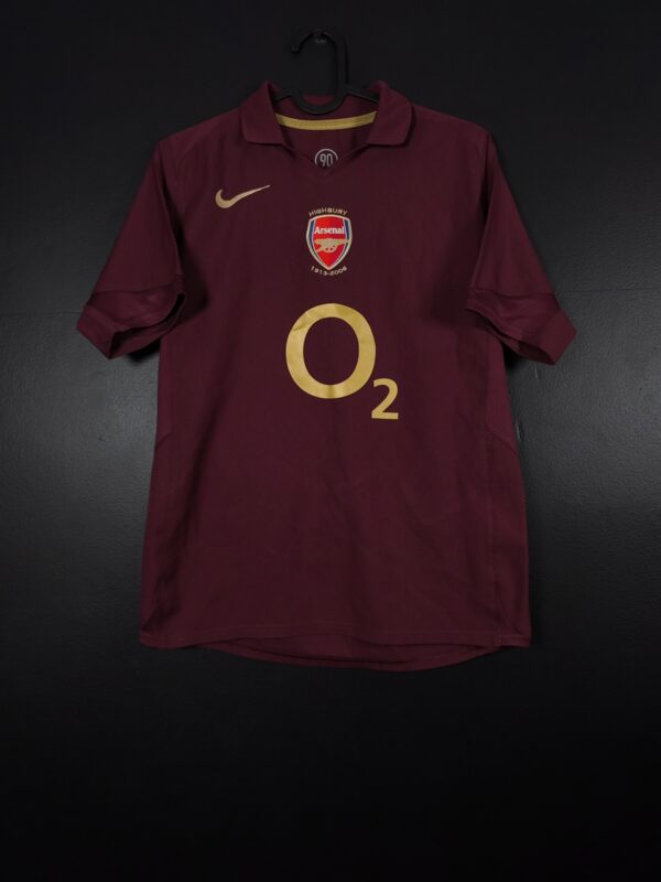 Koszulka piłkarska Arsenal 2005/06 Home Nike [YL] Highbury Junior