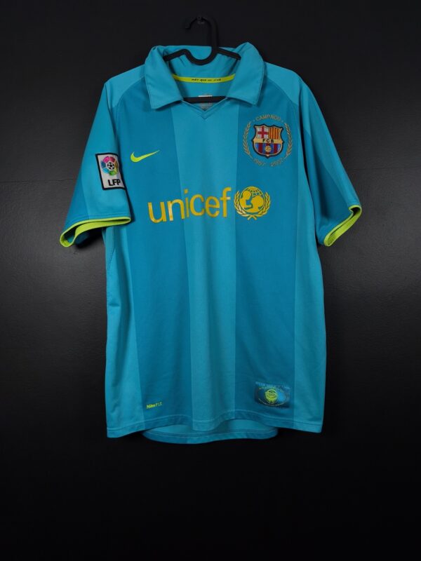 Koszulka piłkarska FC Barcelona 2007/08 Away Nike [M]