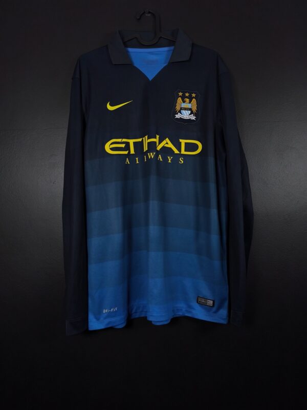 Koszulka piłkarska Manchester City 2014/15 Away Nike [M] Long