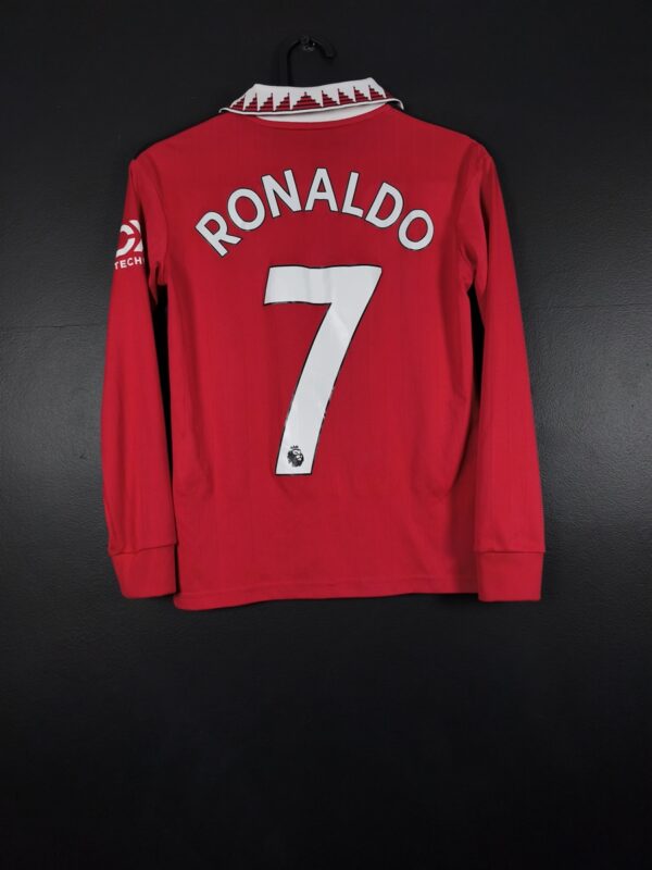 Koszulka piłkarska Manchester United 2022/23 Home Adidas Cristiano Ronaldo #7 [YS] Junior