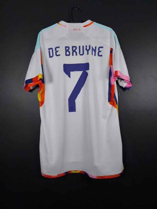 Koszulka piłkarska reprezentacji Belgia 2022/23 Away Adidas Kevin De Bruyne #7 [L]