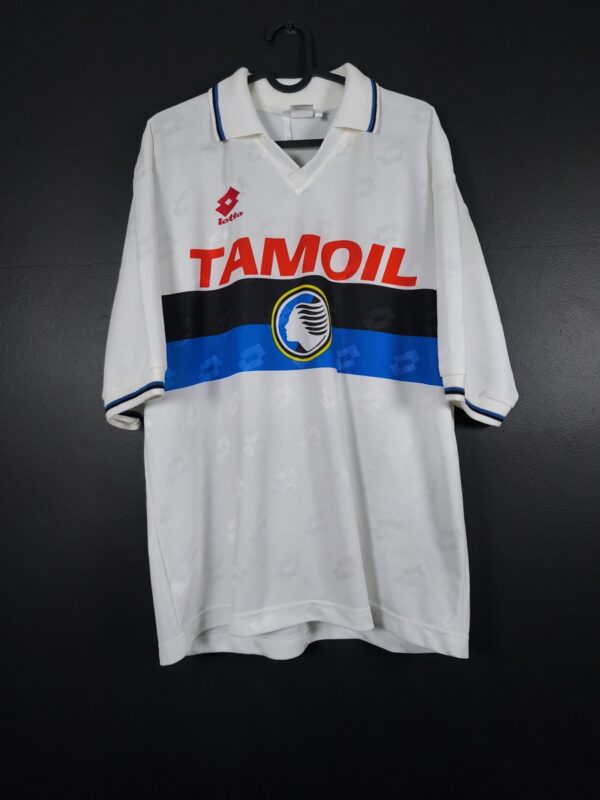 Koszulka piłkarska Atalanta Bergamo 1993/94 Away Lotto Carlo Perrone #13 [XL] Match Issue