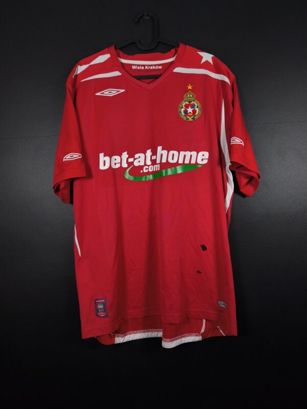 Koszulka piłkarska Wisła Kraków 2008/09 Home Umbro [XL]