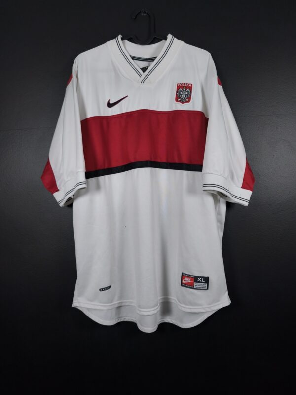 Koszulka piłkarska reprezentacji Polska 1998/99 Home Nike [XL]