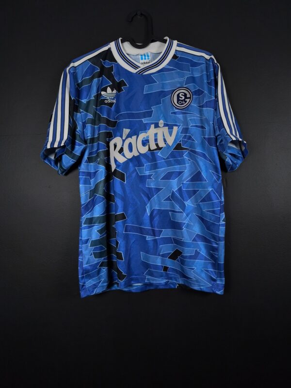 Koszulka piłkarska Schalke 1992/93 Home Adidas #12 [S]