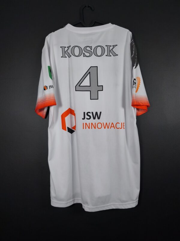Koszulka Jastrzębski Węgiel 2017/18 Home Masita Grzegorz Kosok #4 [XXL] Match Issue