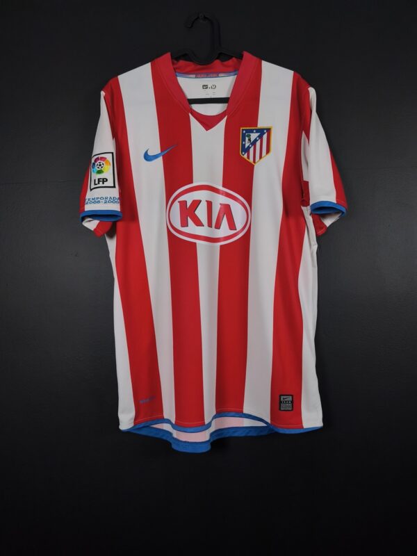 Koszulka piłkarska Atletico Madryt 2008/09 Home Nike [M]