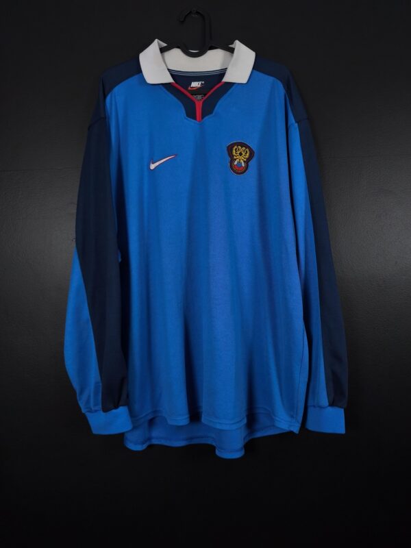 Koszulka piłkarska reprezentacji Rosja 1998/00 Home Nike [XL] Player Issue