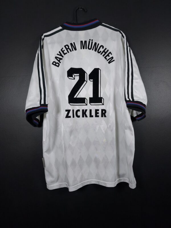 Koszulka piłkarska Bayern Monachium 1996/97 Away Adidas Alexander Zickler #21 [XL]