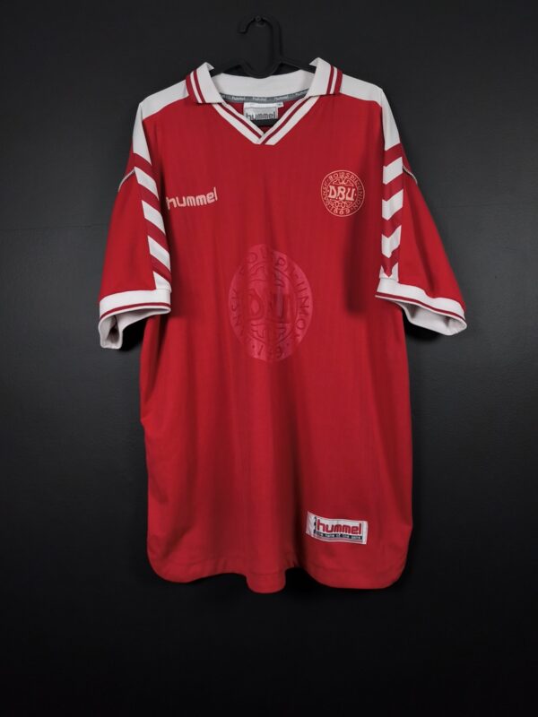 Koszulka piłkarska reprezentacji Dania 1998/00 Home Hummel [XL]