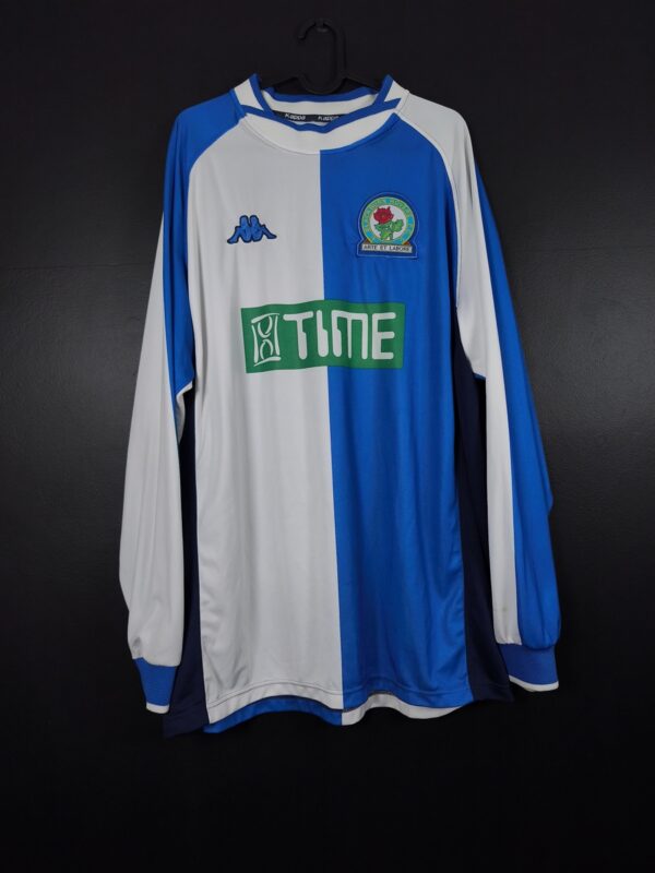 Koszulka piłkarska Blackburn Rovers 2000/02 Home Kappa [XL] Player Issue