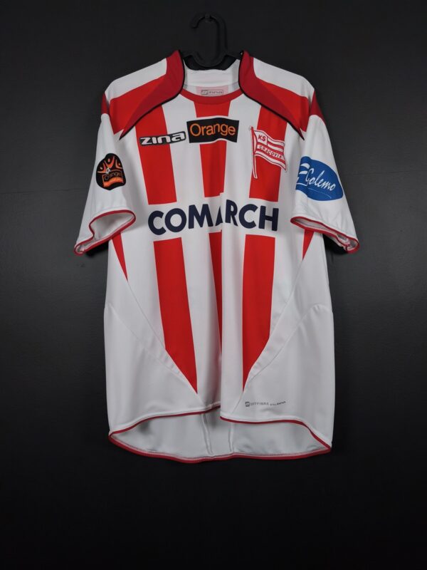 Koszulka piłkarska Cracovia 2007/08 Home Zina [M]