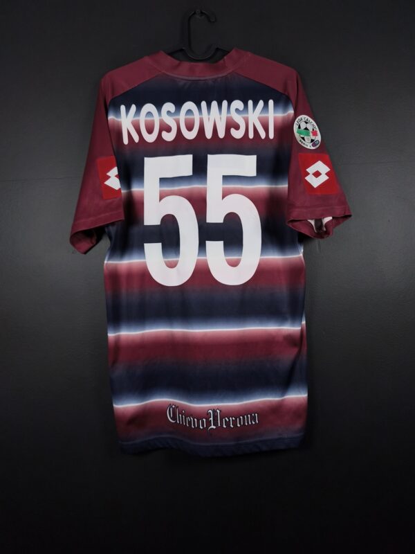 Koszulka piłkarska Chievo Verona 2006/07 Third Lotto Kamil Kosowski #55 [L] Match Issue