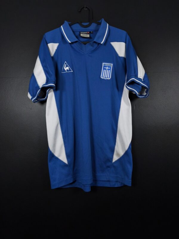 Koszulka piłkarska reprezentacji Grecja 2002/03 Home Le Coq Sportif [M]