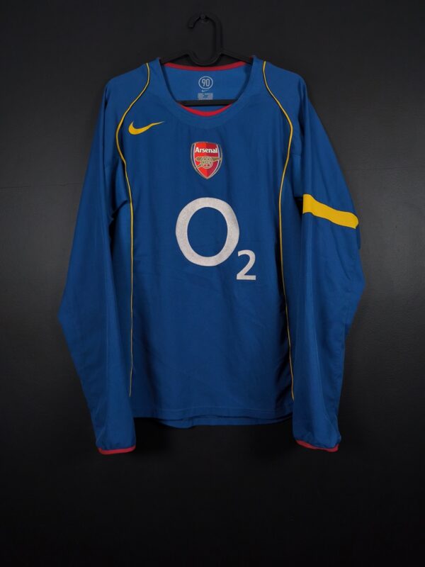 Koszulka piłkarska Arsenal 2004/05 Away Nike [S] Player Issue Long