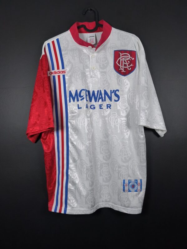 Koszulka piłkarska Glasgow Rangers 1996/97 Away Adidas [L]