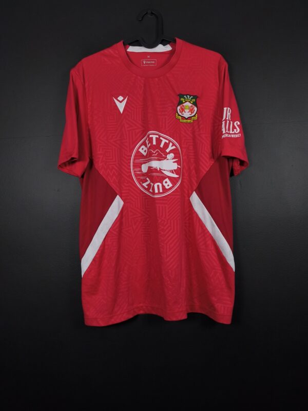 Koszulka piłkarska Wrexham 2018/19 Pre Match Macron [M]