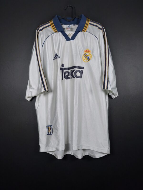 Koszulka piłkarska Real Madryt 1998/00 Home Adidas [XL]