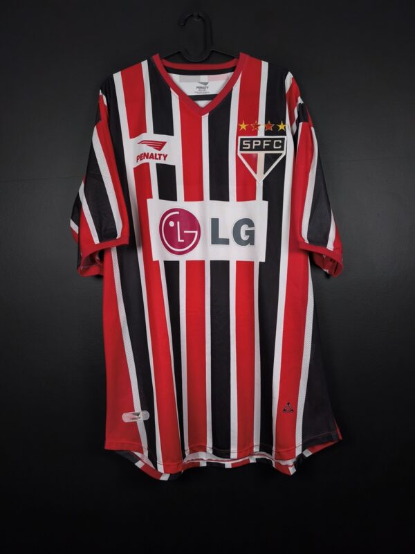Koszulka piłkarska Sao Paulo 2001/02 Away Penalty #9 [XL]