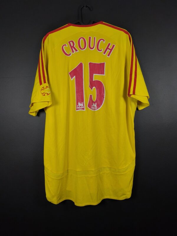 Koszulka piłkarska Liverpool 2006/07 Away Adidas Peter Crouch #15 [L]