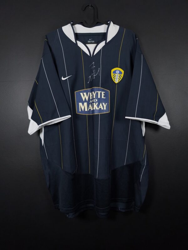 Koszulka piłkarska Leeds United 2003/04 Away Nike [XL] Alan Smith Autograf